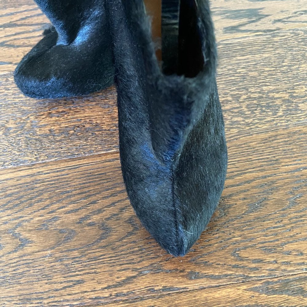 Givenchy Calf Hair Ankle Boots Booties Size 37 - Picture 11 of 12